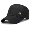 Gorra de béisbol casual para mediana edad otoño e invierno protección cálida para los oídos al aire libre gorra de papá lana de alta calidad gorra Joker venta al por mayor