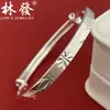 Pulsera cuadrada de flor de coche de joyería de plata Tianrencheng plata pura 999.9 pulsera de moda OL flor nueva
