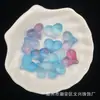 17*21mm gelatina esmerilada dos colores melocotón pedo hecho a mano DIY accesorios para joyería accesorios rojo de moda tiembla transmisión en vivo suministro ahora