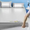 Esterilla Refrigerante de Seda de Hielo de Verano para Uso Doméstico, Nuevo Modelo 2026, Doble Uso para Invierno y Verano, Esterilla de Bambú Lavable a Máquina, Sábana de Verano, Esterilla de Paja