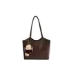 Bolso Rojo para Mujer 2026 Nuevo Estilo de Gama Alta Gran Capacidad Boda Novia Bolso Tote Versátil de Hombro Único