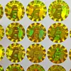 Etiquetas Holográficas 3D a Laser Antifalsificação Etiquetas Rastreadoras a Laser Cat-Eye Personalizadas para Tabaco, Álcool, Chá e Cosméticos Etiquetas Antifalsificação