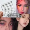 Tachuelas Falsas para Cejas, Tachuelas para Labios Sin Perforación, Tachuelas para Nariz, Perlas Plateadas para Labios, Joyería Facial Sin Perforación, Pedrería Facial, Pegatinas de Diamantes para Festivales de Música