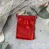 Bolsa de Linho com Cordão Bolsa para Embalagem de Joias de Linho Sintético Bolsa de Presente com Laço Bolsa de Armazenamento com Cordão Bolsa para Temperos Fabricante Atacado