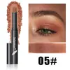 Paleta de sombras de ojos en gel transfronteriza, nacarada, de larga duración, brillante, con acabado acuoso, iluminadora, sombra iluminadora, un imprescindible para principiantes
