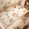 Alfombrilla térmica para escritorio infantil, escritorio de estudiante, estudio de invierno, calentador de manos, escritorio de escritura, oficina, alfombrilla de ratón térmica extragrande
