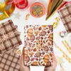 Wx-Papel Pérola Temático de Ação de Graças 17g Papel de Embrulho à Prova de Umidade para Doces de Presente Papel de Seda com Decoração de Abóbora de Outono
