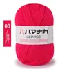 Fio de Lã Quatro Fios Algodão Leite 4 Fios Fio para Boneca Algodão Coreano Médio-Grosso Para Bebê Crianças Crochê Tricô à Mão Fio Atacado Yicotton