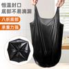 Saco de lixo com cordão espesso Mochila doméstica Saco plástico de cozinha grande preto Armazenamento acessível Classificação extra grossa