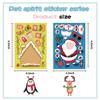 8 piezas/paquete Pegatinas faciales navideñas decorativas para diario de mano, maleta, funda para teléfono móvil, juguete, pegatinas impermeables al por mayor