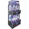 Máquina de Garra Comercial para Quatro Jogadores, Operada por Moedas, com Leitura de Código QR, Mini Máquina Premium, Brinquedo Gashapon Infantil, Máquina de Pelúcias