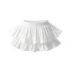 Saia Plissada em Camadas de Bolo Infantil 2026 Outono Nova Estilosa Saia Curta para Meninas Saia Bufante de Bebê Vestido de Princesa