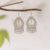 Nuevos Pendientes Turquesa con Diamantes, Pendientes Étnicos Multicapa Estilo Retro de Aleación, Pendientes de Borlas de Yunnan Suministro al por Mayor