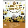 Ins Juego de Globos para Decoración de Cumpleaños Niños Niñas Fiesta de Cumpleaños de Bebé Accesorios para Disfrazar Escena