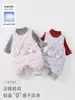 Mono Ligero de Plumón Estilo Coreano 3D Conejito Lindo Bebé 2026 Nuevo Estilo Otoño/Invierno para Niñas con Lindo Estampado Floral y Pantalones Cálidos de Plumón