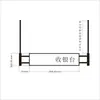 Letreiro Luminoso Pendurado Placa de Outdoor Loja Vitrine Etiqueta Pendurada Montado no Teto Caixa Registradora Pendurada Balcão de Bar Placa Luminosa LED Iluminada
