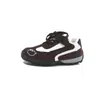 Zapatos Deportivos de Otoño para Niñas Suela Suave Antideslizante 26 Nuevos Zapatos Casuales Superficie de Cuero Edad Zapatos de Entrenamiento Alemanes Zapatos para Niños Estampado de Leopardo Individual