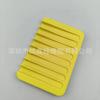 Em estoque Amazon Mais Vendido Dreno Silicone Tapete para Sabonete Bandeja Mesa para Sabonete Caixa de Sabonete Rack de Armazenamento Tapete Antiderrapante