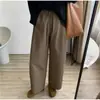Calça Wide Leg Petite de Nove Pontos Estilo Novo Calça Balloon Casual Feminina
