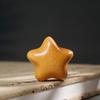 Sândalo verde sândalo dourado estrela estrela de cinco pontas escultura em madeira pequeno pingente brincar texto brincar pingente DIY pingente chaveiro pingente