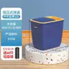 Bote de basura para venta al por mayor Bolsa de basura Hogar Dormitorio Baño Tapa abatible Dormitorio Inodoro Oficina Simple con tapa de presión
