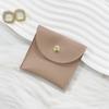 Bolsa de Cierre de Cuero PU Bolsa para Joyería Anillo Collar Bolsa Antipolvo Bolsa de Almacenamiento Portátil Bolsa para Joyería