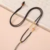 Tendência Nacional Cordão para Pingente Tecido à Mão DIY Ajustável Pingente de Jade Corda de Colar Novo Estilo Chinês Corda de Colar