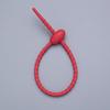 22cm Colorida Autotravante Adesiva Suave Abraçadeira de Cabo Fita de Cabo de Silicone Corda de Silicone Retrátil Cinta de Cabo