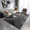 Alfombra de Mesa de Centro para Sala de Estar Estilo Daifa Transfronterizo Alfombra para Oficina Hotel Moderna Engrosada Simple Alfombra de Dormitorio Alfombra de Piso