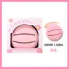 Esponja de Polvo de Malvavisco de Durazno, Hidrófila, Sin Látex, Suave, Esponja de Doble Uso para Base Líquida, Esponja para Maquillaje, Cosméticos