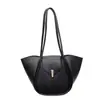 Bolsa Tote Grande de Estilo Único para o Dia a Dia de Mulheres, Bolsa de Ombro Fashion Vintage com Fivela de Metal para Mãe e Filha, Bolsa de Palha Casual