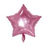 Globo de película de aluminio de estrella de cinco puntas, versión ligera de 18 pulgadas, globo de estrella de color sólido, decoración para fiesta de cumpleaños, diseño de escena al por mayor