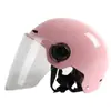 Casco de coche eléctrico ABS femenino masculino Cuatro Estaciones universal Pintura moda simple transpirable venta al por mayor no de motocicleta casco de verano