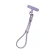 Lanyard para teléfono móvil estilo ins modelo nuevo ventilador para botella de agua llavero colgante clip correa corta ajustable accesorio de cremallera cadena corta