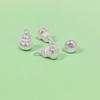 Prata de Lei S925 Banhada a Ouro com Diamantes Incrustados, Pingente Oco de Cabacinha da Sorte, Acessório de Joia de Prata para Pulseira Colar Pingente DIY