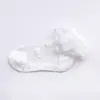 Calcetines de Encaje para Niñas Verano Ultra Delgados de Cristal Estilo Japonés Encaje Princesa Blancos para Baile Calcetines de Bebé