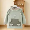 Mono Infantil Ropa de Abrigo Otoño Invierno Niños Niñas Estiloso Resistente a Manchas Ropa Protectora Mediano Grande Estilo Largo Infantil Se Puede Usar como Ropa de Abrigo