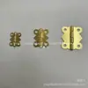 6 minutos 1 pulgada 1.2 pulgadas bisagra Bisagra de mariposa antigua caja de madera 90 grados exterior Jaula de pájaros bisagra pequeña