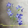 Flor artificial de quatro folhas, orquídea do vento, decoração para salão de casamentos, flores artificiais para sala de estar, decoração de casa, flores artificiais decorativas, materiais florais para comércio exterior