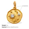Símbolos Vintage Transfronterizos Europeos y Americanos, Varios Estilos de Colgantes, Formas de Sol, Luna y Ojo de Nicho, Accesorios para Joyería DIY