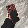 Nueva Funda para iPhone 18 Pro Max con Ventana Grande y Textura de Lichi, Adecuada para Apple 17, Textura de Cuero de Negocios, Cobertura Total para 15