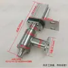 Válvula de Enchimento Pneumática 50,5 Clamp Yuling Pasta Ketchup Purê de Batata Cabeça de Enchimento Válvula de Descarga de Aço Inoxidável 304