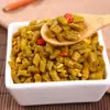 Brotos de Feijão Picantes e Ácidos, Acompanhamento Apetitoso, Picles Picantes e Ácidos em Saquinho, Pronto para Comer, Brotos de Feijão Picantes e Crocantes para Misturar com Macarrão