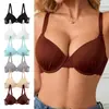 Sujetador Push-Up Sexy de Encaje Zeriluna, Lencería Sencilla de Encaje Tallas Grandes, Artículo Popular Transfronterizo en Europa y América