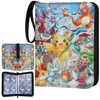Suministro Directo de Amazon Carpeta Coleccionadora de Cartas Pokemon Álbum de Tarjetas de Almacenamiento Anime 4 Ranuras 9 Ranuras Paquete de Álbum de Cartas Pokemon