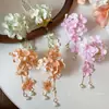 Pétalos de Flor de Tela, Borlas y Pinzas para el Cabello de Perla; Pinzas de Pato de Gama Alta, Delicadas, Dulces y Elegantes; Accesorios para el Cabello de Nicho Elegantes y de Moda