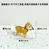 Edição Limitada de Natal Vidro Artesanal Veado Fofo Alce de Vidro Enfeites Criativos Atmosfera de Natal Presentes Decorativos