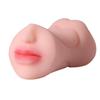 Taza de Avión de Tres Vías, Dispositivo de Masturbación Masculina de Alta Simulación, Molde de Goma Suave Insertable para Adultos, Réplica Manual de la Vida Real
