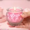 Lâmpadas de Manteiga Sem Fumaça para Adoração, Velas Eternas Puras à Base de Plantas para Lares Budistas, Caixa Fechada, Vidro de 24 Horas Atacado