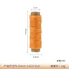 Hilo Plano de Cera de Colores 30m Hilo de Poliéster que No se Decolora Hilo para Coser Cuero Hilo Trenzado DIY Hilo para Reparar Zapatos